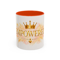 Empowered Crown Coffee Mug – Inspirational 11oz/15oz Ceramic Mug
