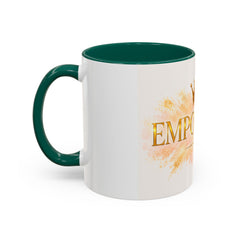 Empowered Crown Coffee Mug – Inspirational 11oz/15oz Ceramic Mug