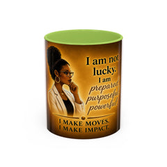 Her Empire Collection™ | Purpose Over Luck™ Signature Coffee Mug