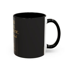 Her Empire Collection™ | Educated. Ambitious. Unapologetic.™ Luxury Coffee Mug | Black & Gold Inspirational Gift | 11oz & 15oz