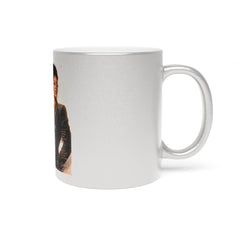 Metallic Mug — “I Am The Blueprint, Not The Backup Plan” Inspirational Silver/Gold Coffee Mug