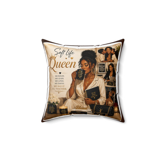 oft Life Queen Pillow: A Beautiful Reminder to Rest, Reign, and Receive