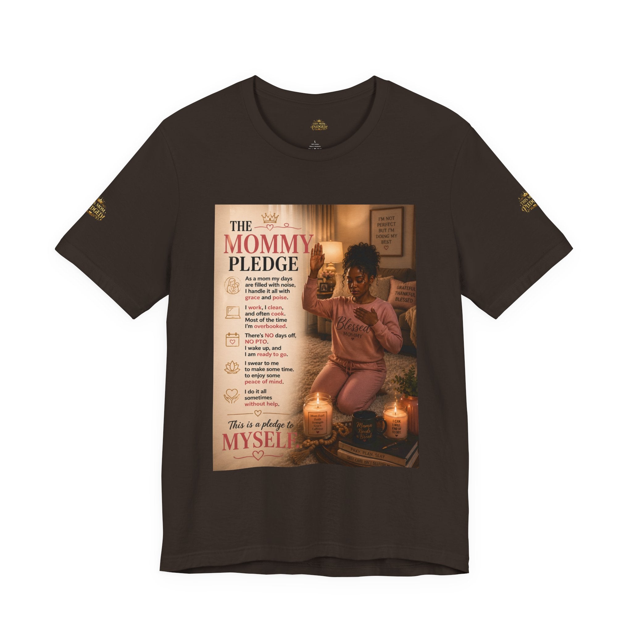 Mommy Pledge T-Shirt - "The Mommy Pledge" Funny Mom Vow Tee