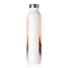 Inspirational 'She Prays, She Prevails' Slim Water Bottle