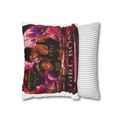 Square Pillow - "Future Girl Boss" Mother & Daughter Decorative Throw Pillow