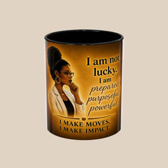Her Empire Collection™ | Purpose Over Luck™ Signature Coffee Mug