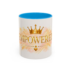 Empowered Crown Coffee Mug – Inspirational 11oz/15oz Ceramic Mug