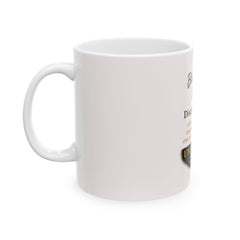 Her Empire Collection™ | The Empire Graduate™ Ceramic Coffee Mug – Black. Educated. Focused. Disciplined.