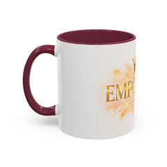 Empowered Crown Coffee Mug – Inspirational 11oz/15oz Ceramic Mug