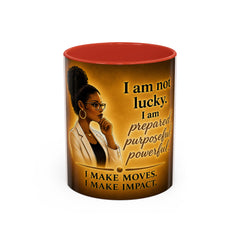 Her Empire Collection™ | Purpose Over Luck™ Signature Coffee Mug