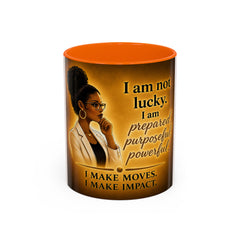 Her Empire Collection™ | Purpose Over Luck™ Signature Coffee Mug