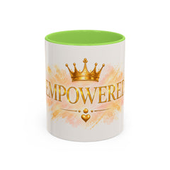 Empowered Crown Coffee Mug – Inspirational 11oz/15oz Ceramic Mug
