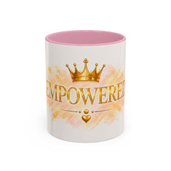 Empowered Crown Coffee Mug – Inspirational 11oz/15oz Ceramic Mug