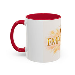 Empowered Crown Coffee Mug – Inspirational 11oz/15oz Ceramic Mug