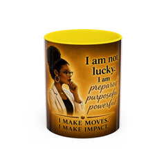 Her Empire Collection™ | Purpose Over Luck™ Signature Coffee Mug