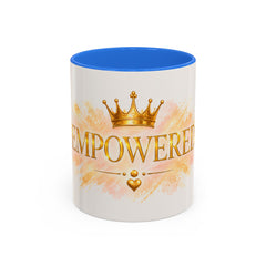 Empowered Crown Coffee Mug – Inspirational 11oz/15oz Ceramic Mug