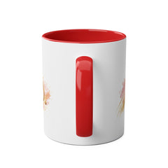 11oz Two-Tone Mug — 'Involve' Gold Crown Design | Royal Coffee Cup Gift