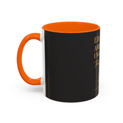 Her Empire Collection™ | Educated. Ambitious. Unapologetic.™ Luxury Coffee Mug | Black & Gold Inspirational Gift | 11oz & 15oz