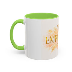 Empowered Crown Coffee Mug – Inspirational 11oz/15oz Ceramic Mug