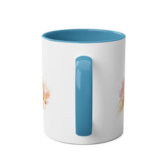 11oz Two-Tone Mug — 'Involve' Gold Crown Design | Royal Coffee Cup Gift