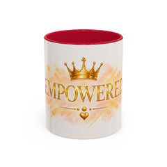 Empowered Crown Coffee Mug – Inspirational 11oz/15oz Ceramic Mug