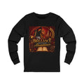 Long Sleeve Tee — "My Brilliance Builds My Abundance" Inspirational Graduation Shirt