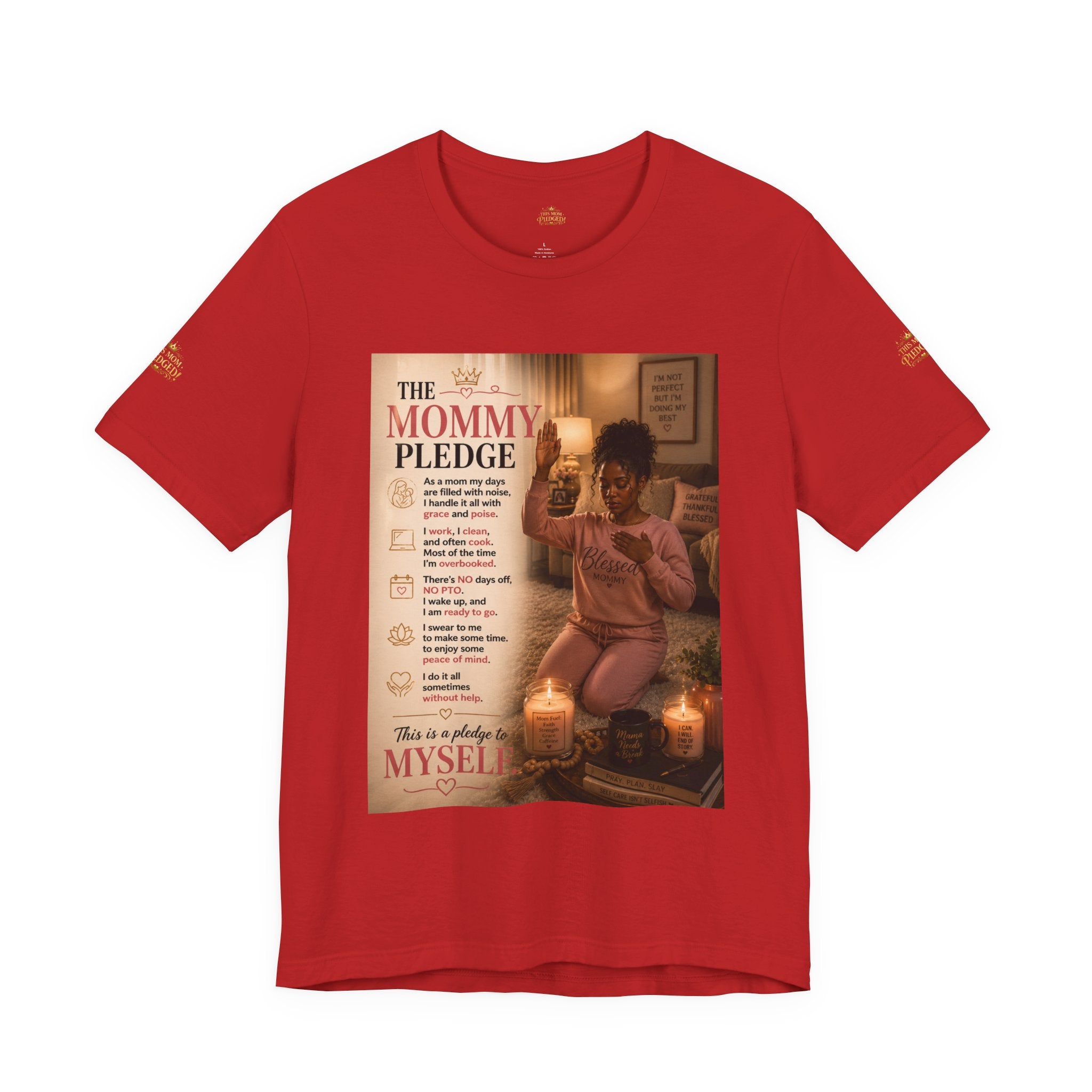 Mommy Pledge T-Shirt - "The Mommy Pledge" Funny Mom Vow Tee