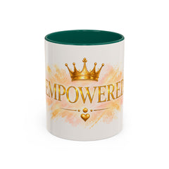 Empowered Crown Coffee Mug – Inspirational 11oz/15oz Ceramic Mug