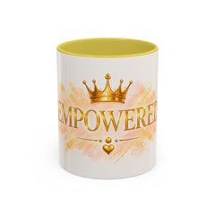 Empowered Crown Coffee Mug – Inspirational 11oz/15oz Ceramic Mug