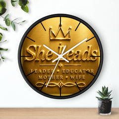God Never Fails Wall Clock — He Knows Your Purpose Decorative Christian Clock