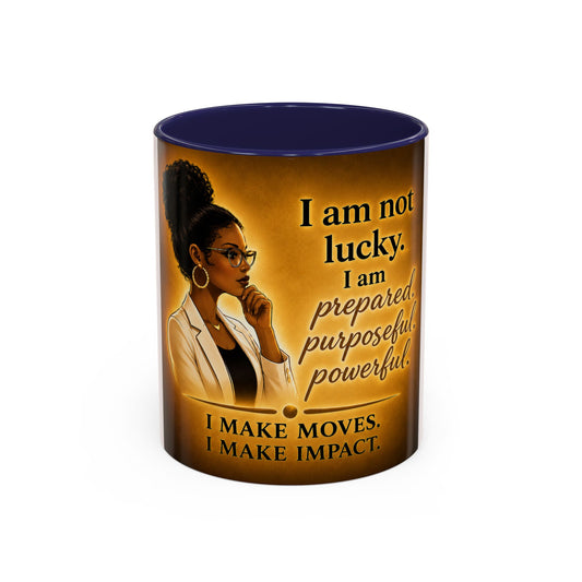 Her Empire Collection™ | Purpose Over Luck™ Signature Coffee Mug