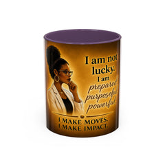 Her Empire Collection™ | Purpose Over Luck™ Signature Coffee Mug