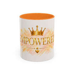Empowered Crown Coffee Mug – Inspirational 11oz/15oz Ceramic Mug
