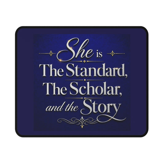 She Is The Standard – Inspirational Non-Slip Mouse Pad